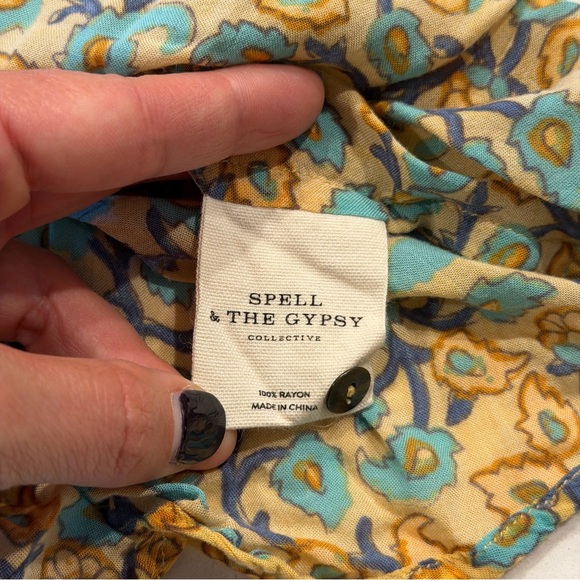 Spell‎ & the Gypsy Delirium Boho Blouse Size Small - Picture 8 of 10